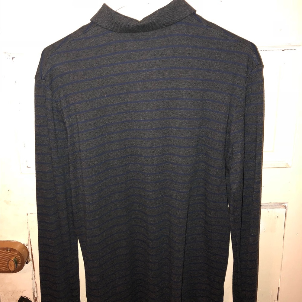 Long Sleeve Ralph Lauren Striped Polo - Picture 3 of 5